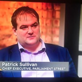 Parliament Street C.E.O. Patrick Sullivan on London Live Debate