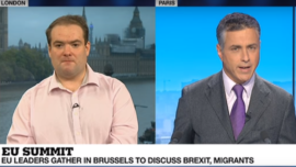 Parliament Street C.E.O. Patrick Sullivan speaks to France 24 about Brexit