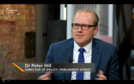 Dr. Peter Hill discusses Brexit and Housing on London Live Debate