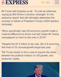 Tim Focas talks U.S. Politics with Express.co.uk