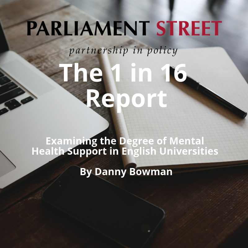 1 in 16 Report – Examining Mental Health Support in English Universities